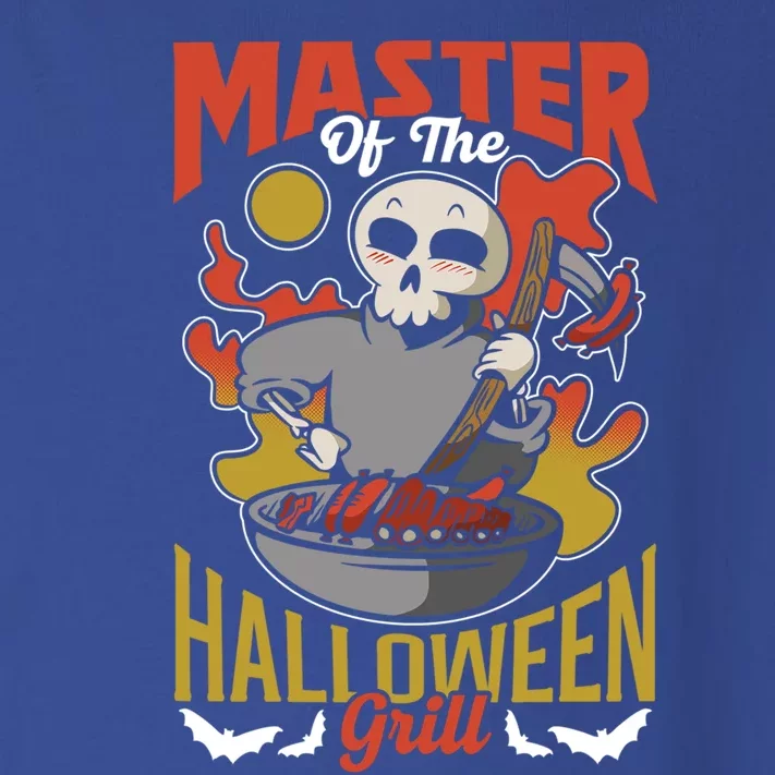 Master Of The Halloween Grill Father Dad Daddy Halloween Cute Gift Toddler Long Sleeve Shirt