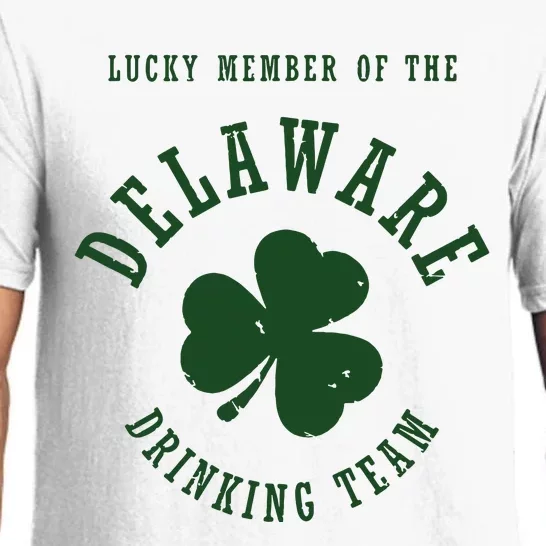 Member Of The Delaware Drinking Team St Patricks Day Pajama Set