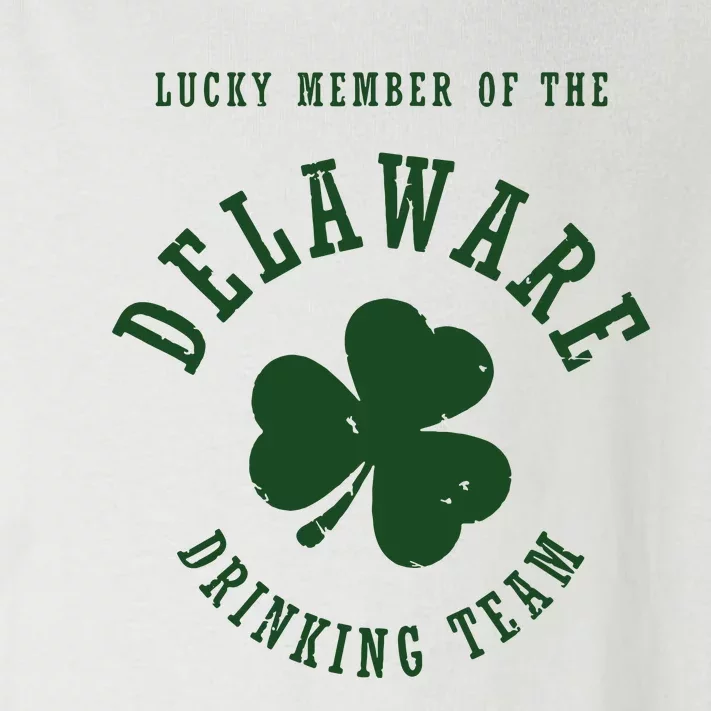 Member Of The Delaware Drinking Team St Patricks Day Toddler Long Sleeve Shirt