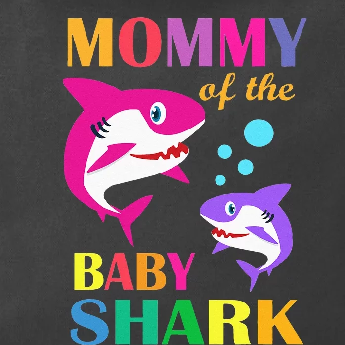 Mommy Of The Baby Birthday Shark Mommy Shark Mother's Day Zip Tote Bag