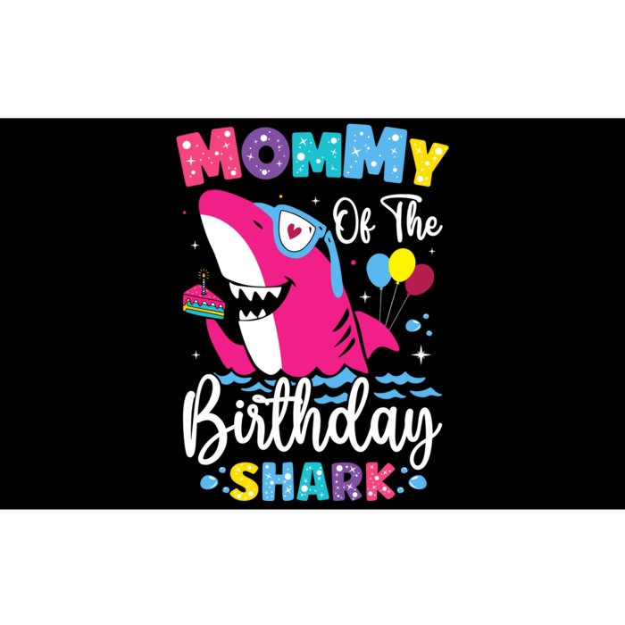 Mommy Of The Shark Birthday Mom Matching Family Bumper Sticker