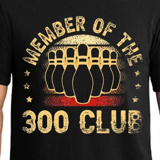 Member Of The 300 Club For A Bowler Bowling Pajama Set