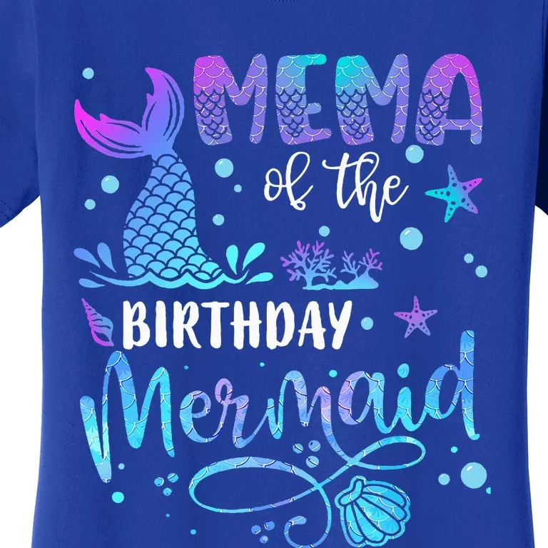 Mema Of The Birthday Mermaid Women's T-Shirt