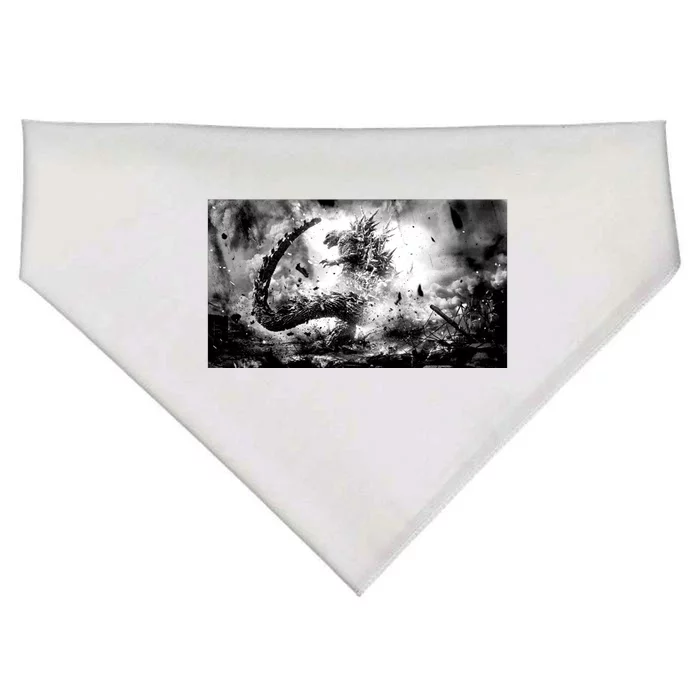 Minus One Tokyo Destruction USA-Made Doggie Bandana