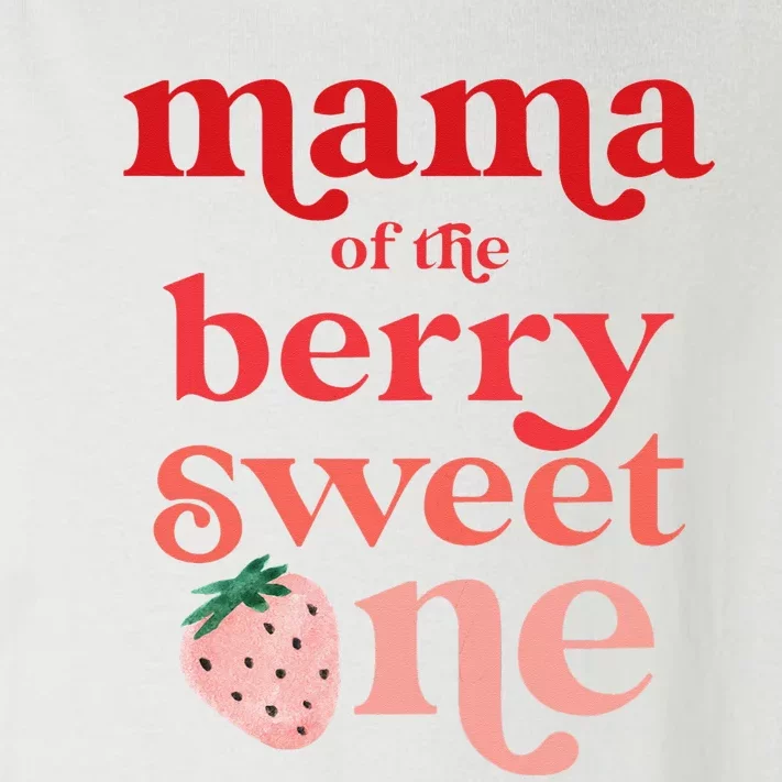 Mama of the Berry Sweet One Strawberry First Birthday 1st Toddler Long Sleeve Shirt