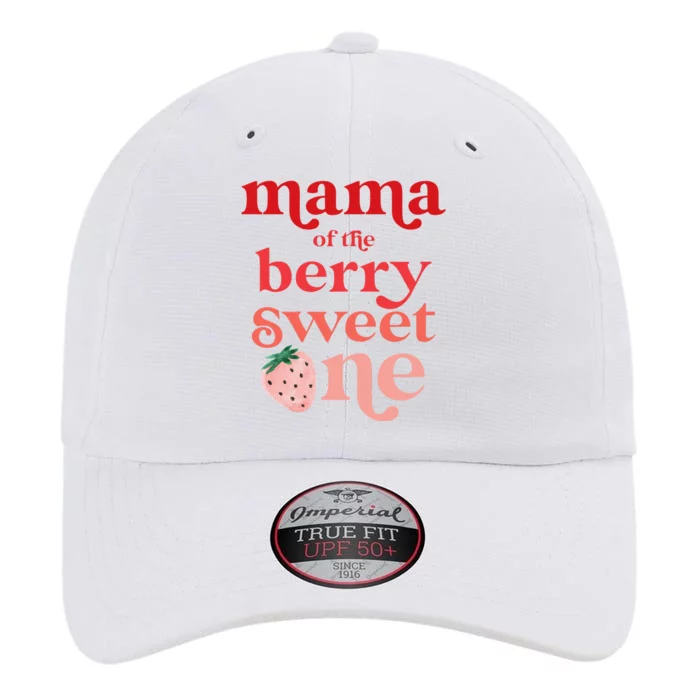 Mama of the Berry Sweet One Strawberry First Birthday 1st The Original Performance Cap