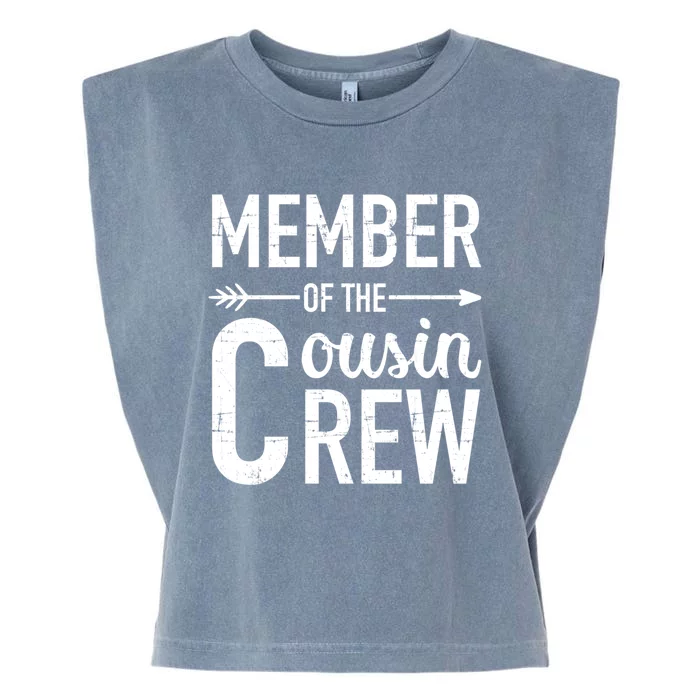 Member Of The Cousin Crew Gift Garment-Dyed Women's Muscle Tee