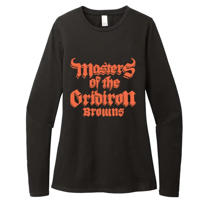 Master Of The Gridiron Womens CVC Long Sleeve Shirt