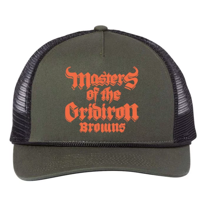 Master Of The Gridiron Retro Rope Trucker Hat Cap