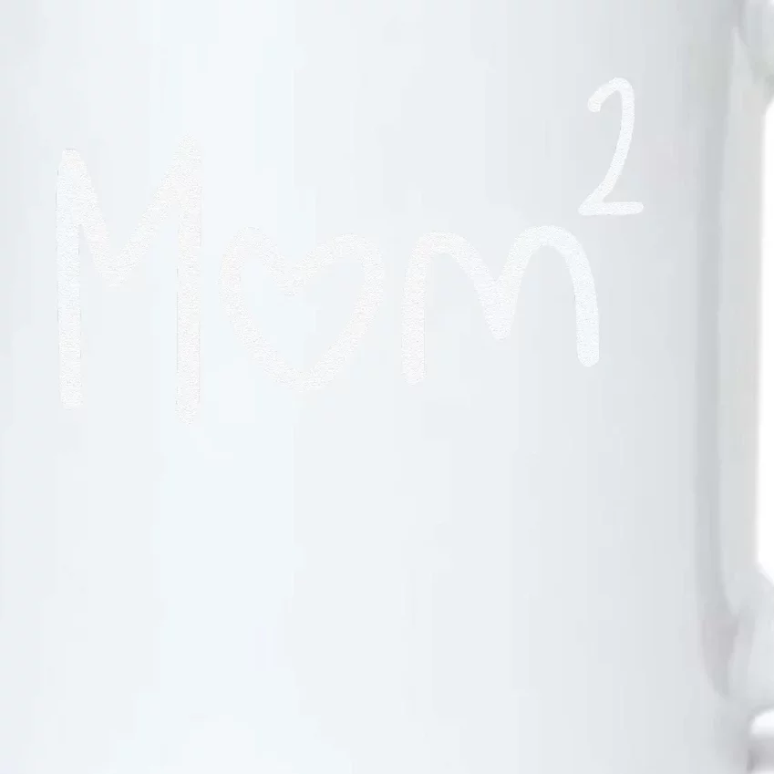 Mom Of Two Mother Day Mom 2 Squared Mommy Black Color Changing Mug