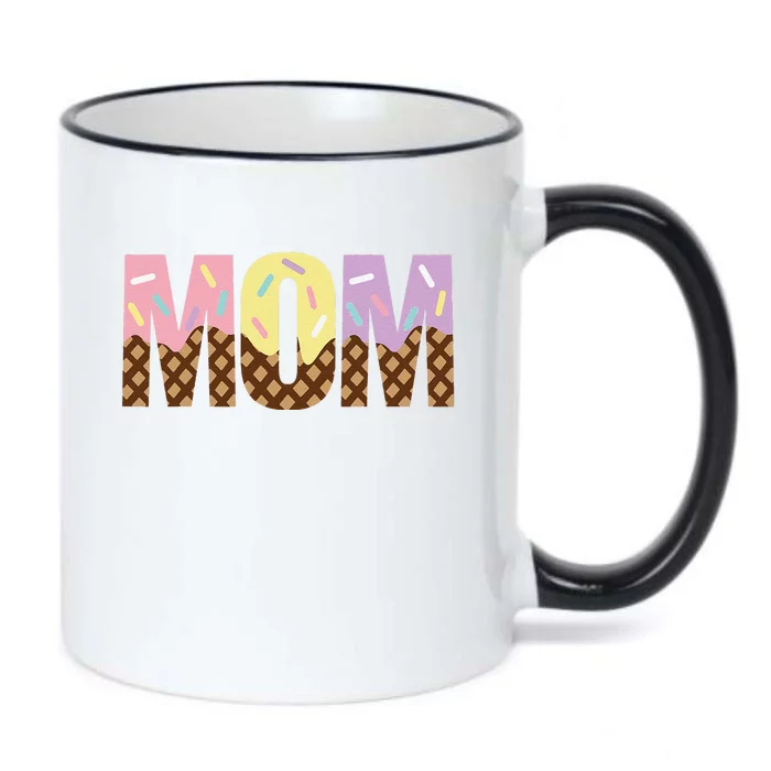 Mom Of The Sweet One Ice Cream 1st First Family MotherS Day Black Color Changing Mug