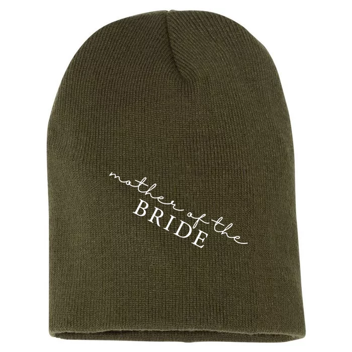 Mother Of The Bride Gift From Daughter Short Acrylic Beanie