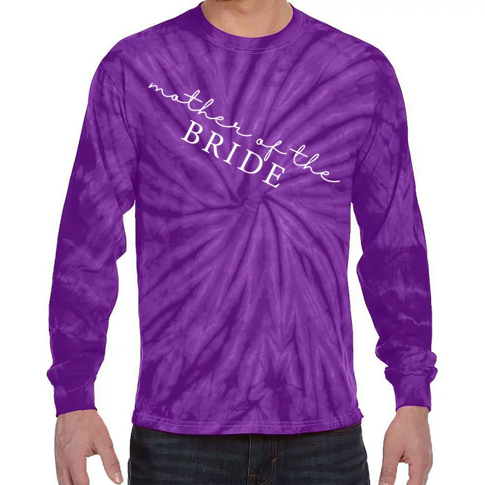 Mother Of The Bride Gift From Daughter Tie-Dye Long Sleeve Shirt