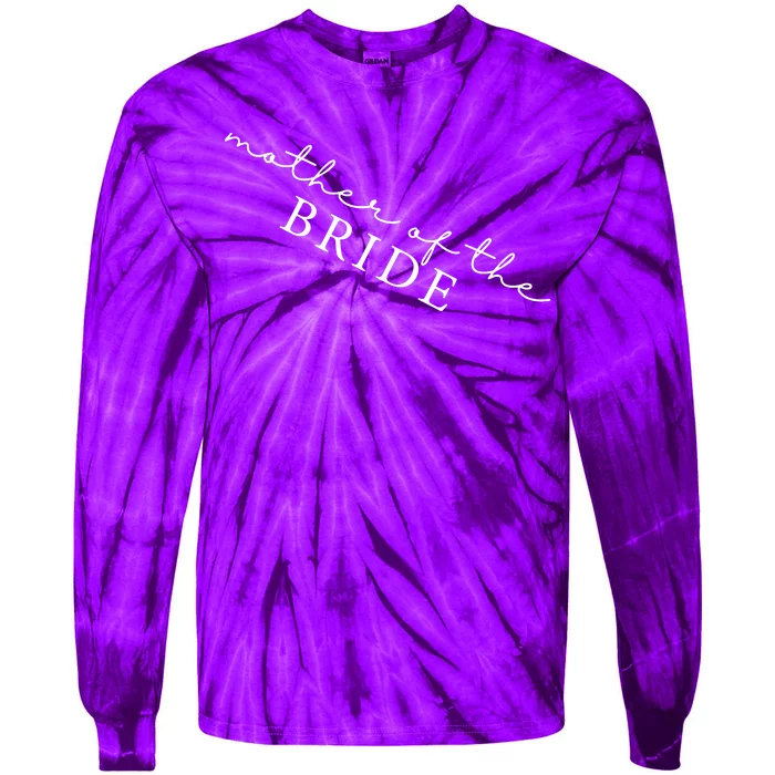 Mother Of The Bride Gift From Daughter Tie-Dye Long Sleeve Shirt