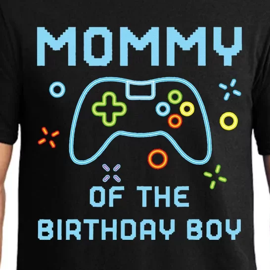 Mommy of the Birthday Matching Video Gamer Birthday Pajama Set