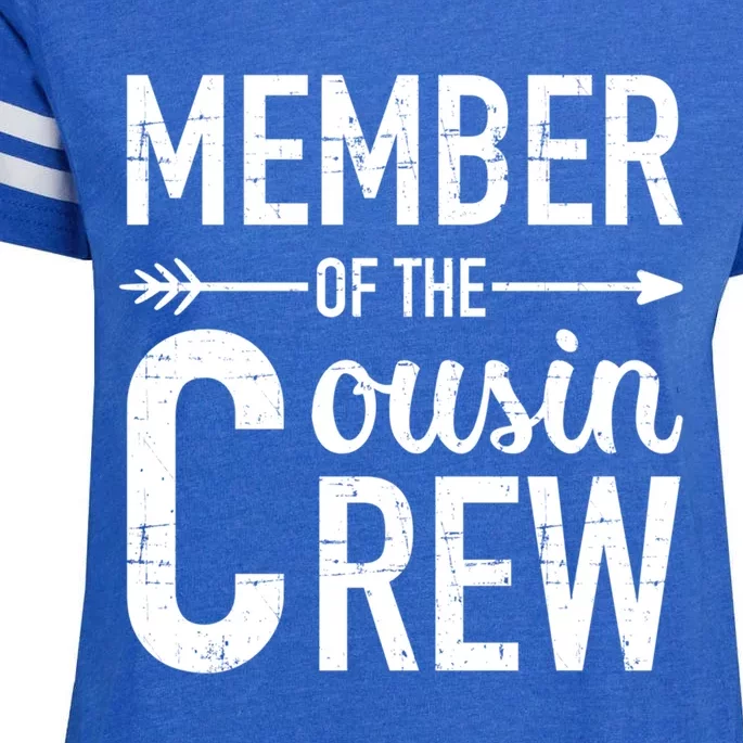 Member Of The Cousin Crew Gift Enza Ladies Jersey Football T-Shirt