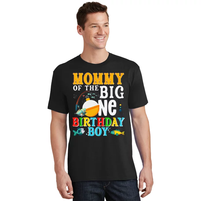 Mommy Of The Birthday O Fish Ally One Birthday Family T-Shirt