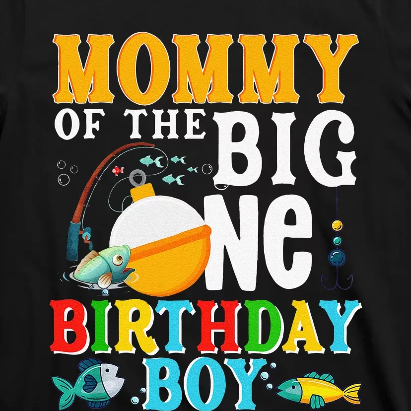 Mommy Of The Birthday O Fish Ally One Birthday Family T-Shirt