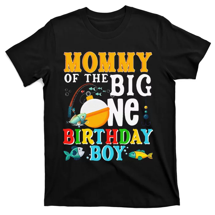 Mommy Of The Birthday O Fish Ally One Birthday Family T-Shirt