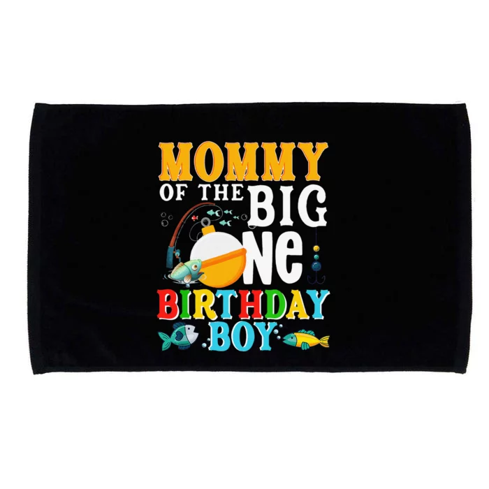 Mommy Of The Birthday O Fish Ally One Birthday Family Microfiber Hand Towel