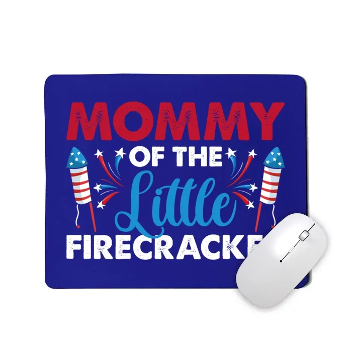 Mommy Of The Little Firecracker 4th Of July Birthday Party Gift Mousepad