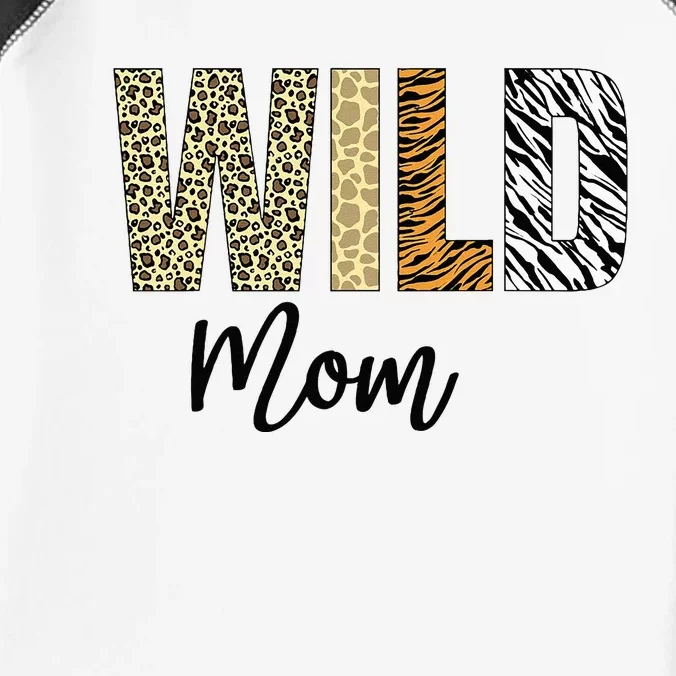 Mom Of The Wild One Zoo Birthday Safari Jungle Animal Infant Baby Jersey Bodysuit