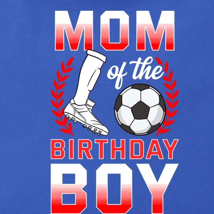 Mom Of The Birthday Soccer Player Bday Celebration Gift Zip Tote Bag