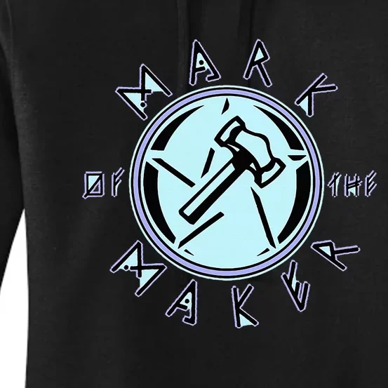 Mark Of The Maker Hammer Women's Pullover Hoodie