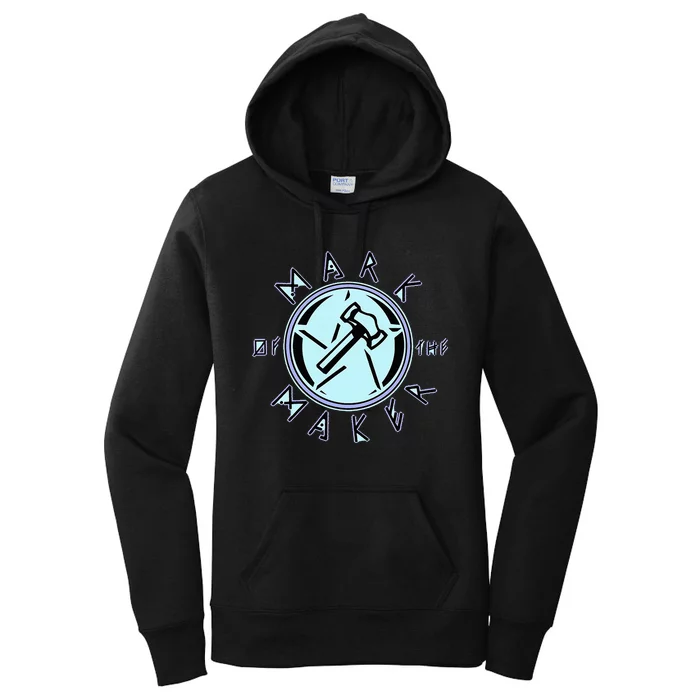 Mark Of The Maker Hammer Women's Pullover Hoodie