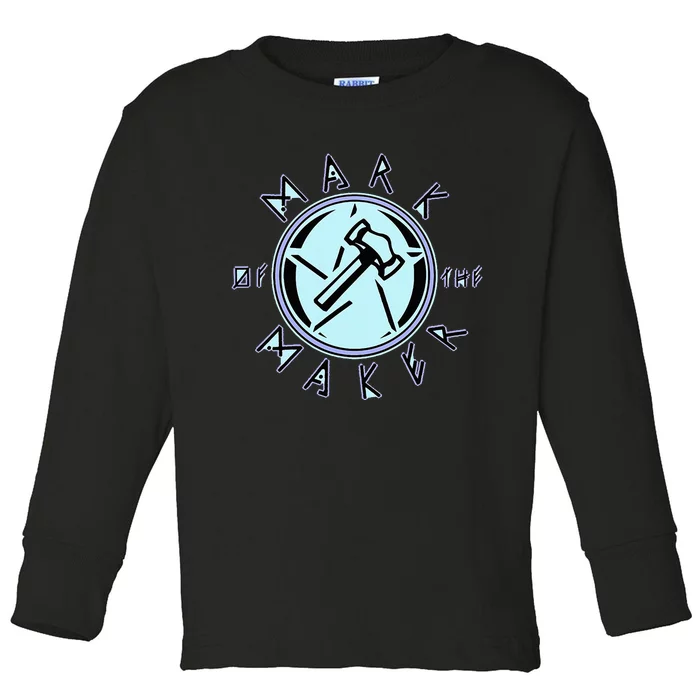 Mark Of The Maker Hammer Toddler Long Sleeve Shirt