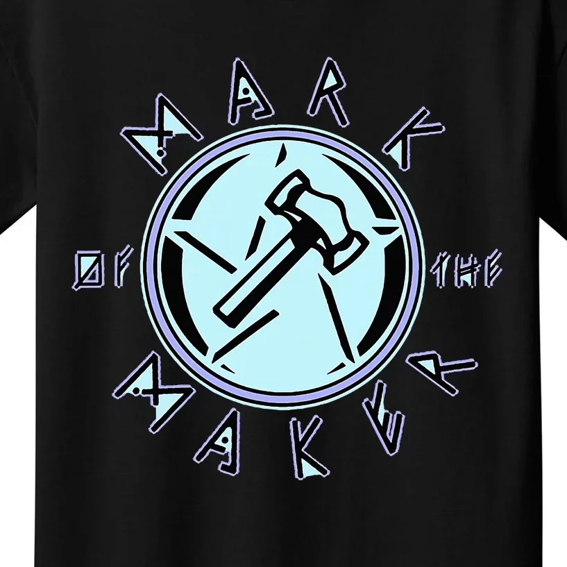 Mark Of The Maker Hammer Kids T-Shirt