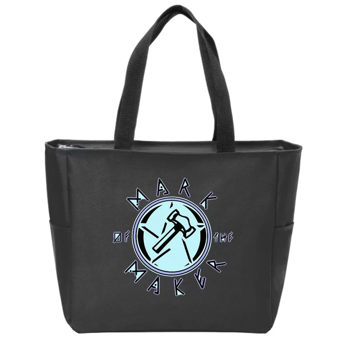 Mark Of The Maker Hammer Zip Tote Bag