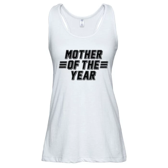 Mother of the Year Mother's Day Best Mom Ladies Essential Flowy Tank