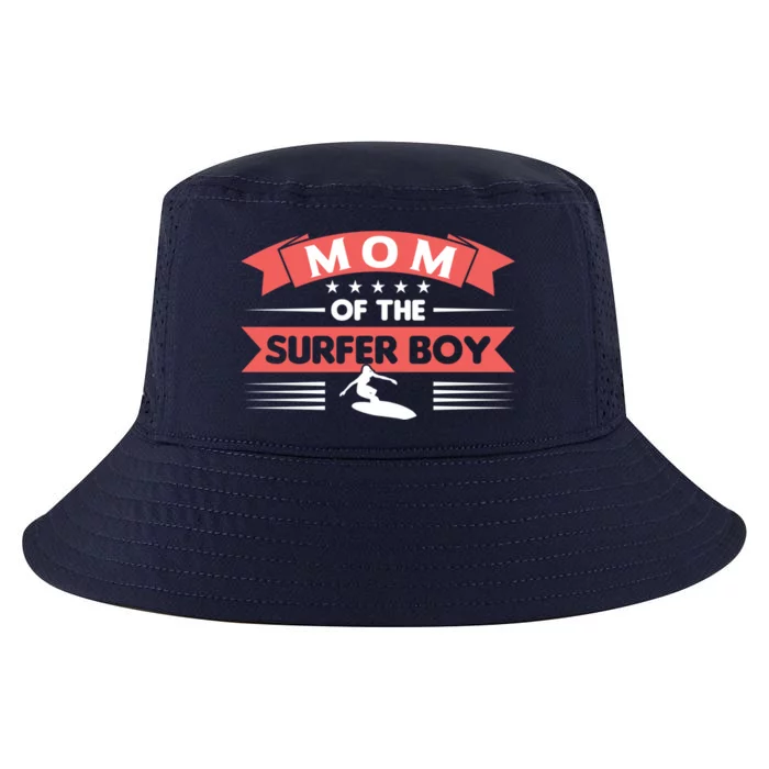 Mom Of The Surfer Surfing Beach Surfer Great Gift Cool Comfort Performance Bucket Hat