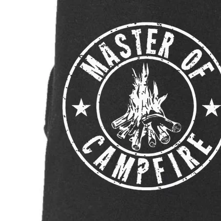 Master Of The Campfire Scout Camper Outdoor Vacation Camping Doggie 3-End Fleece Hoodie