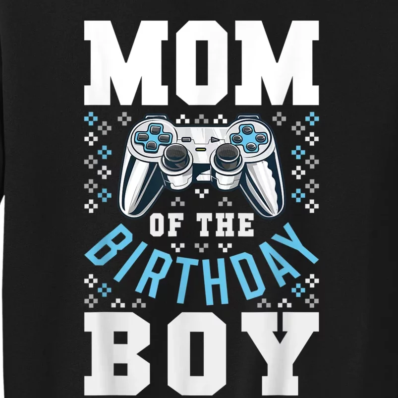 Mom Of The Birthday Boy Matching Video Gamer Birthday Party Sweatshirt