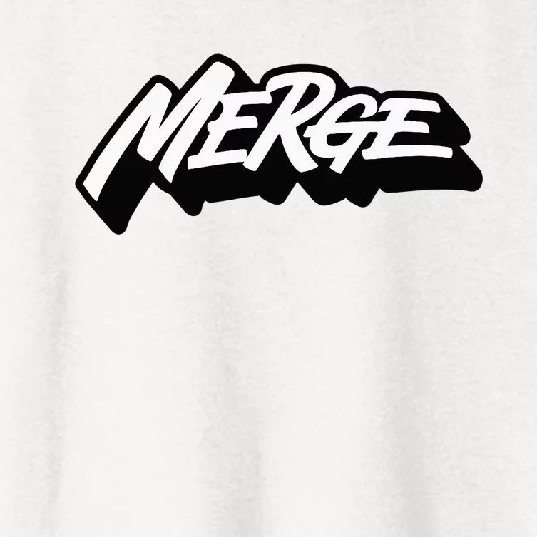 Merge On the Concrete Women's Crop Top Tee