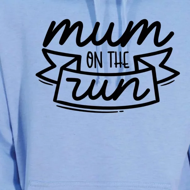 Mum On The Run Unisex Surf Hoodie