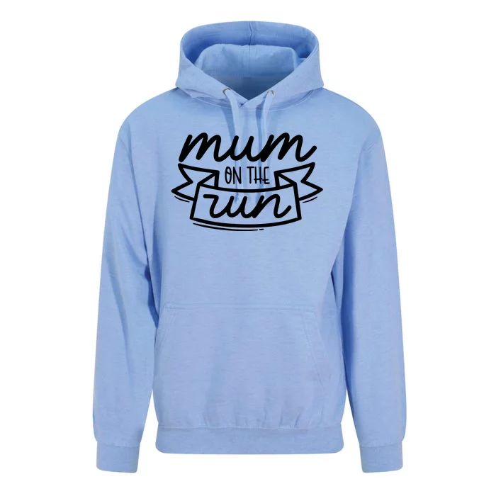 Mum On The Run Unisex Surf Hoodie