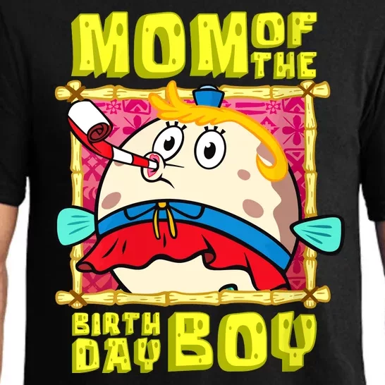 Mom Of The Birthday Boy Mother Gift Match Movies Pajama Set