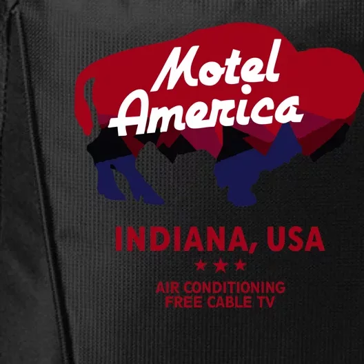 Motel America Indiana, USA Air Conditioning Free Cable TV City Backpack