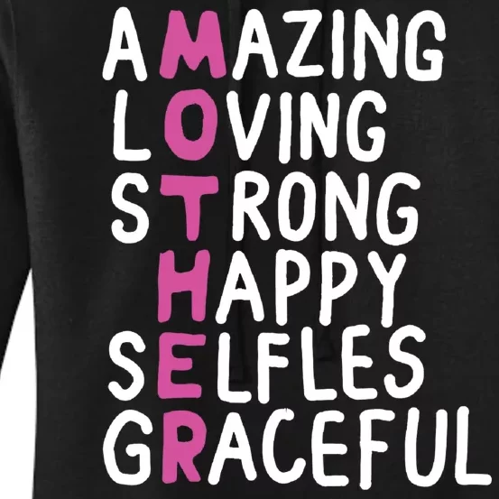 Mother Amazing Loving Strong Women's Pullover Hoodie