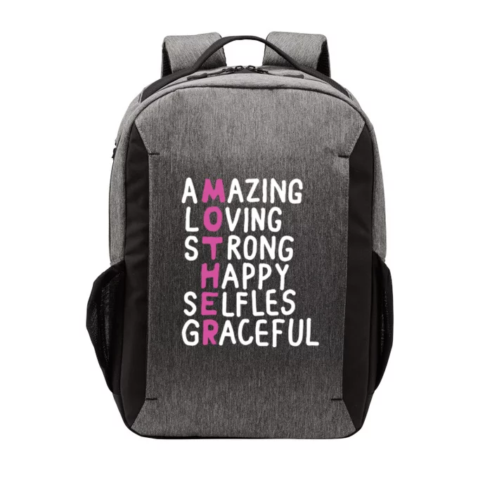 Mother Amazing Loving Strong Vector Backpack