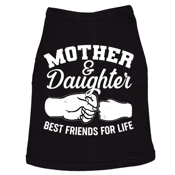 Mother and Daughter Best Friends For Life Fist Bump Doggie Tank