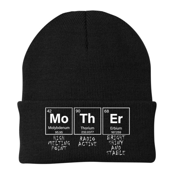 MoThEr Elements Funny Gift For Moms Knit Cap Winter Beanie