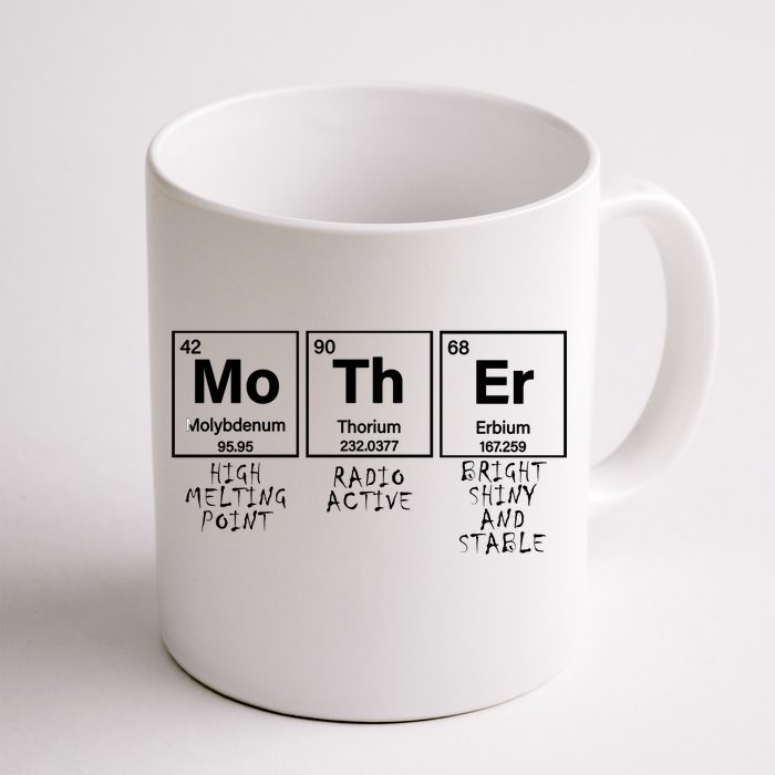 MoThEr Elements Funny Gift For Moms Front & Back Coffee Mug