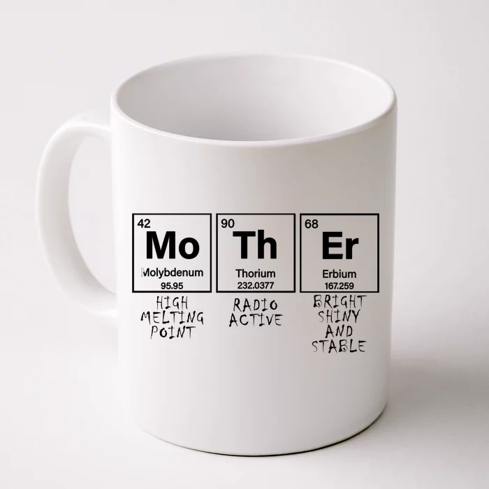 MoThEr Elements Funny Gift For Moms Front & Back Coffee Mug