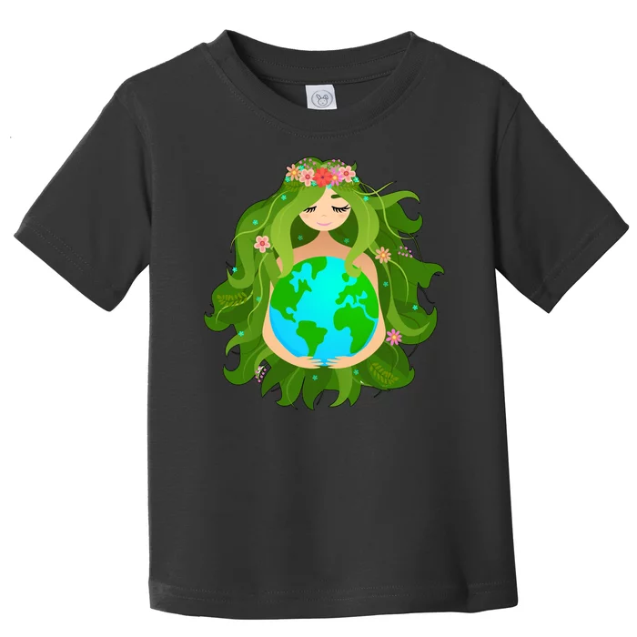 Mother Gaia Earth World Cute Toddler T-Shirt