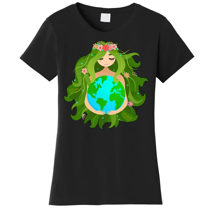 Mother Gaia Earth World Cute Women's T-Shirt