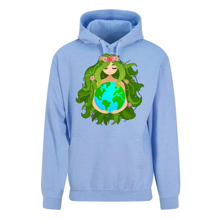 Mother Gaia Earth World Cute Unisex Surf Hoodie